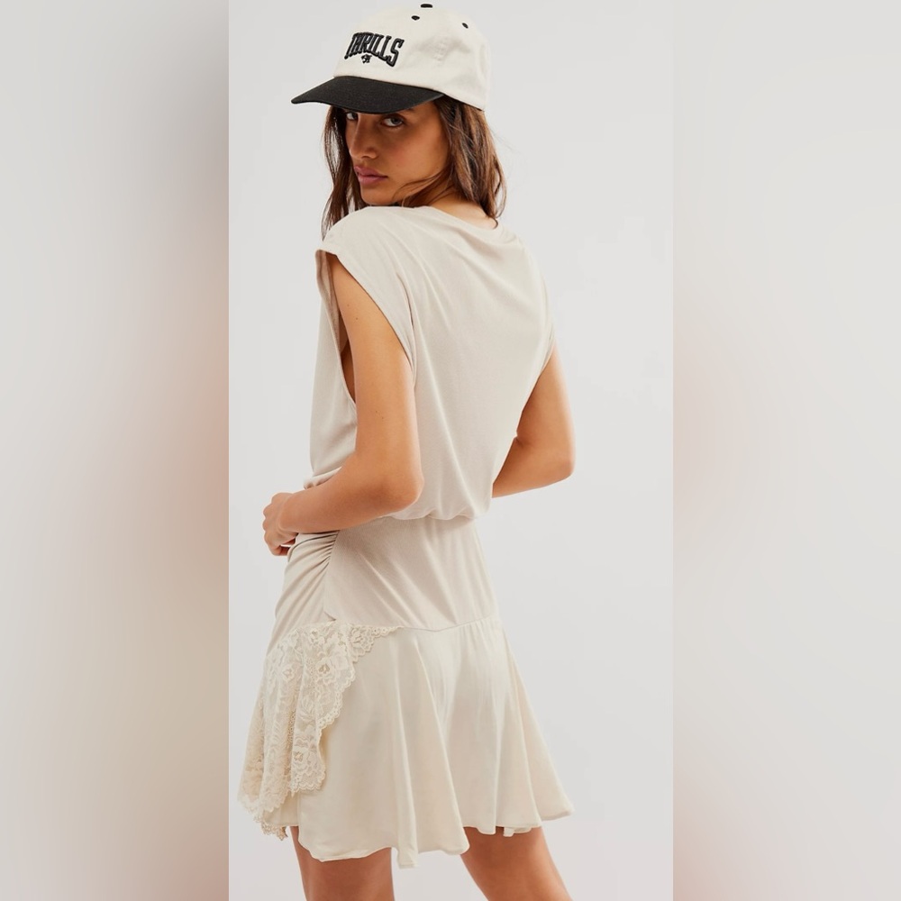 FreePeople Jazzy Mini Dress in Beechwood